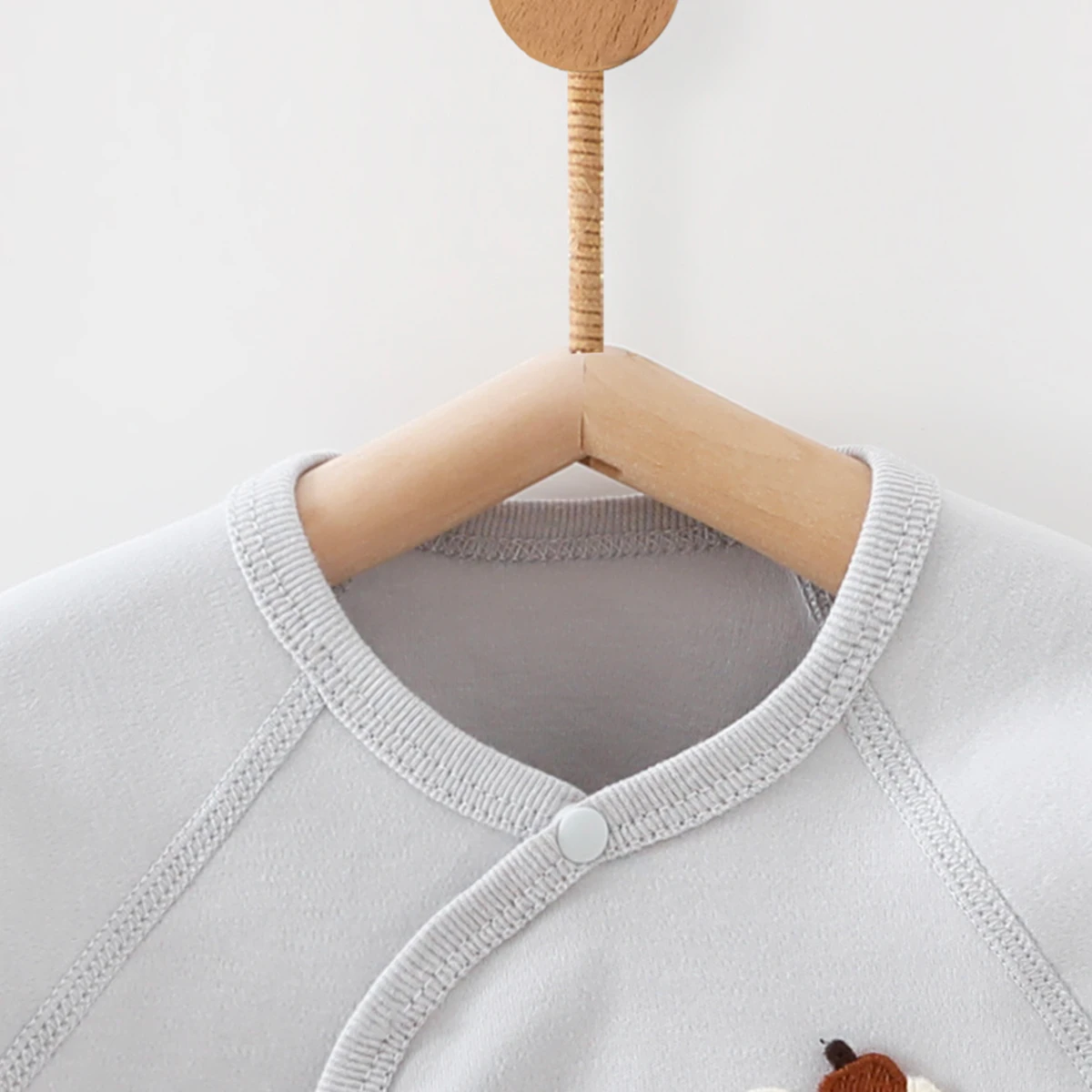 Newborn Baby Clothes, Spring and Autumn Style, All-Cotton, Class A, Seamless Pure Cotton Two-Piece Set, Newborn Baby Autumn Pajamas Two-Piece Set