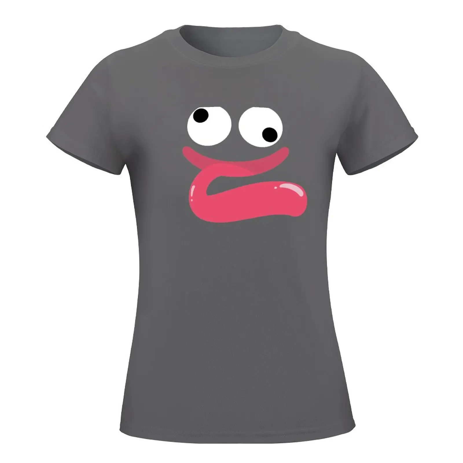 Gooey-T-shirt Kawaii pour femmes, vêtements, chemisier, cordons, 600