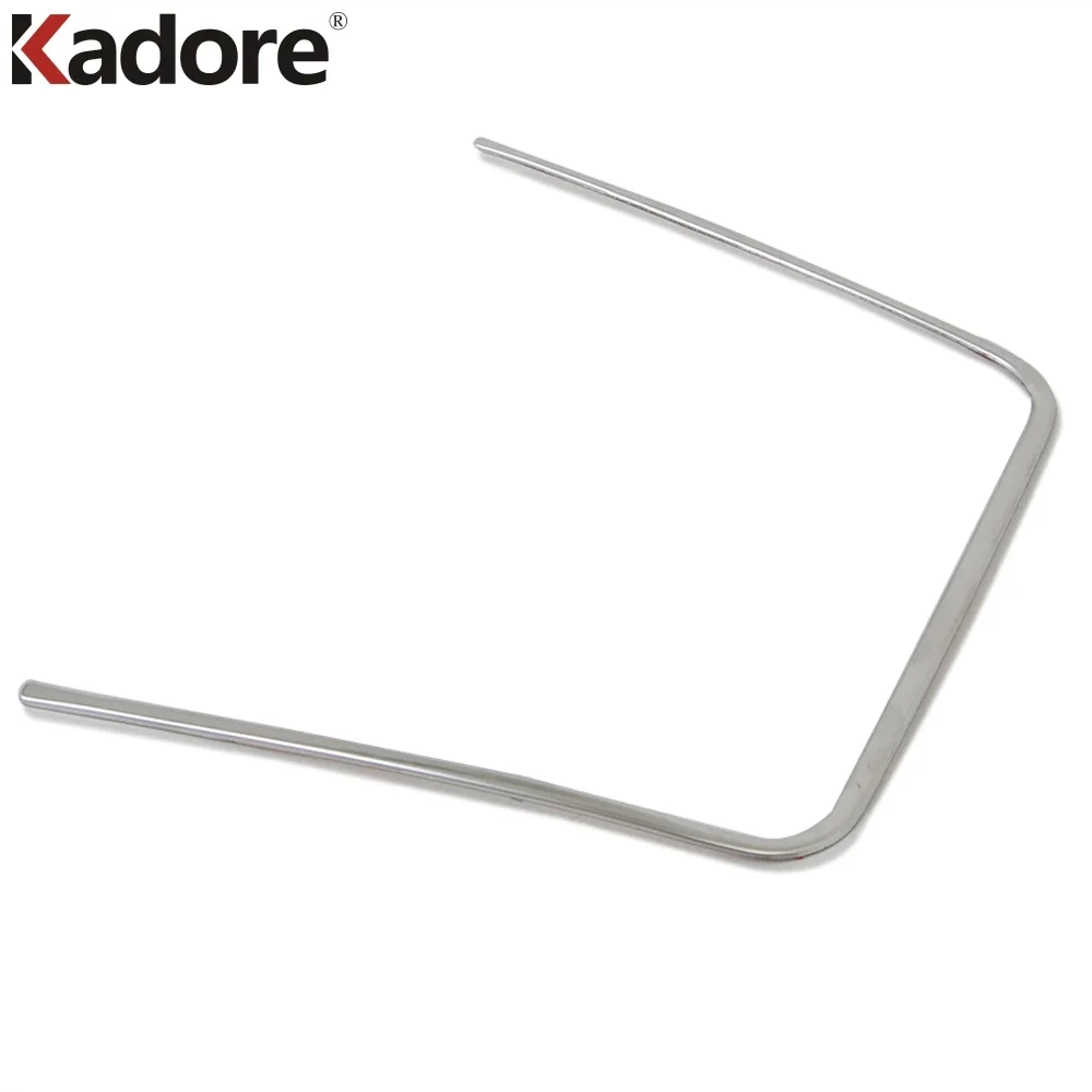 For Kia Rio 4 X-line 2018 2019 Stainless Steel Car Center Console Storage Box Frame Cover Trim Interior Mouldings Accessories