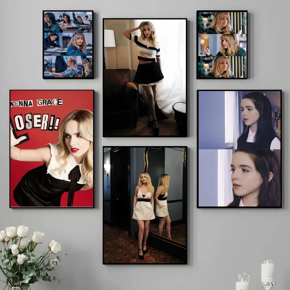 Póster de la Popular actriz y cantante McKenna Grace Burge, carteles HD, decoración del hogar, habitación, Bar, cafetería, arte, pintura de pared, imagen, 1 unidad