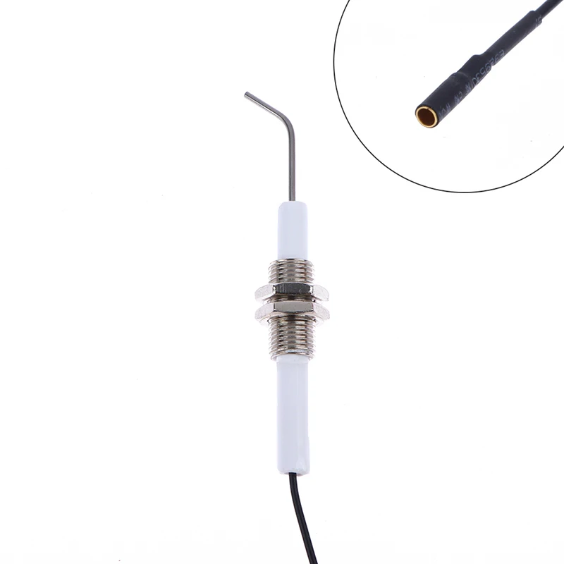 

1Pc Ignition Part Plug Ceramic Electrode Igniter With Wire 30cm In Round 2.3mm Terminal‘