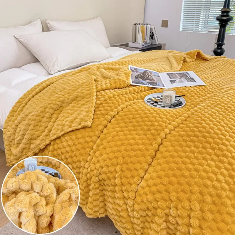 

Golden turtle velvet blanket, flannel blanket, nap blanket, thickened coral velvet cover blanket, air conditioning blanket, velv