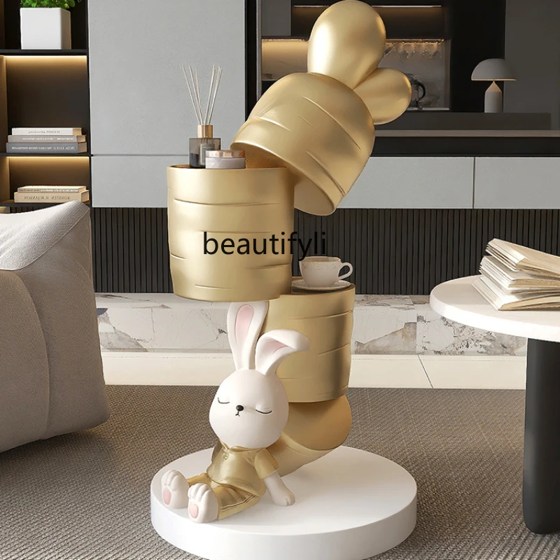 

Living Room Floor Stand Decoration Home Ornament TV Cabinet and Tea Table Side Table Housewarming Gift