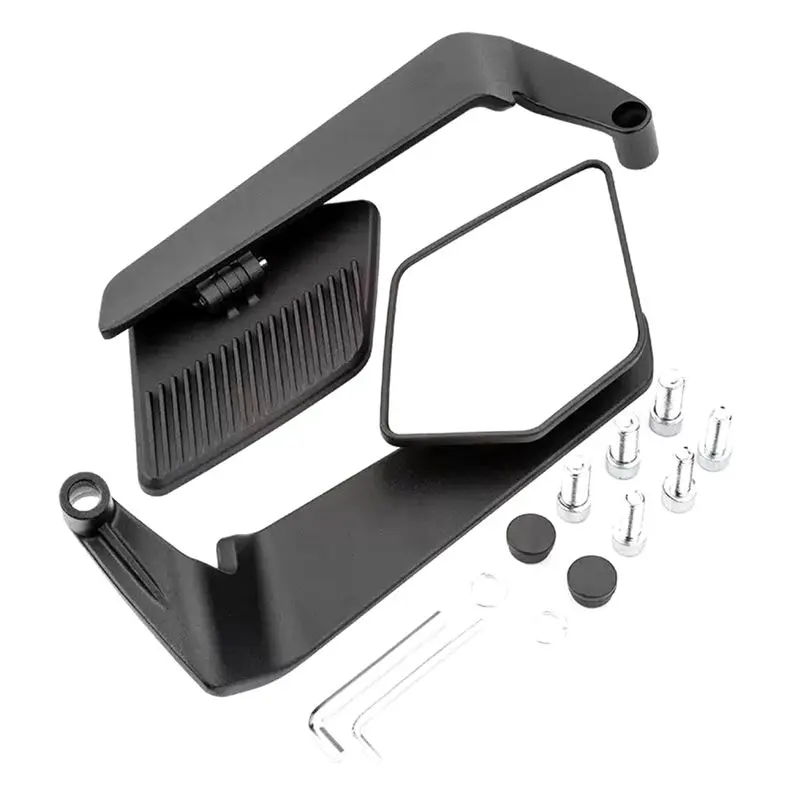 

Superior-Adjustable Mirrors Stealth Winglets Motorcycle Accessories For MT-03 07 09 R1 R3 R7 XMAX