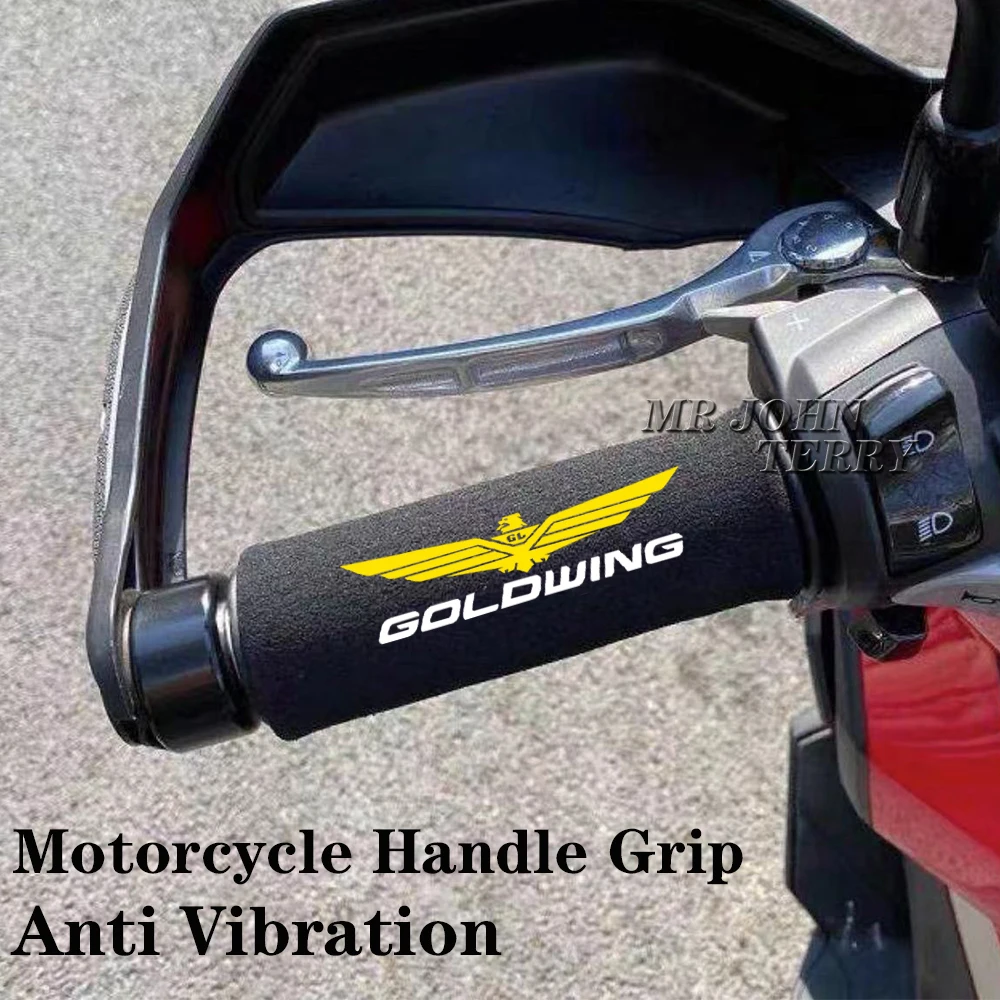 Motorcycle Grip Cover Shockproof Sponge Grip Non-slip Handlebar  For Honda Goldwing GL1800 2018-2023 Goldwing 1500/1200