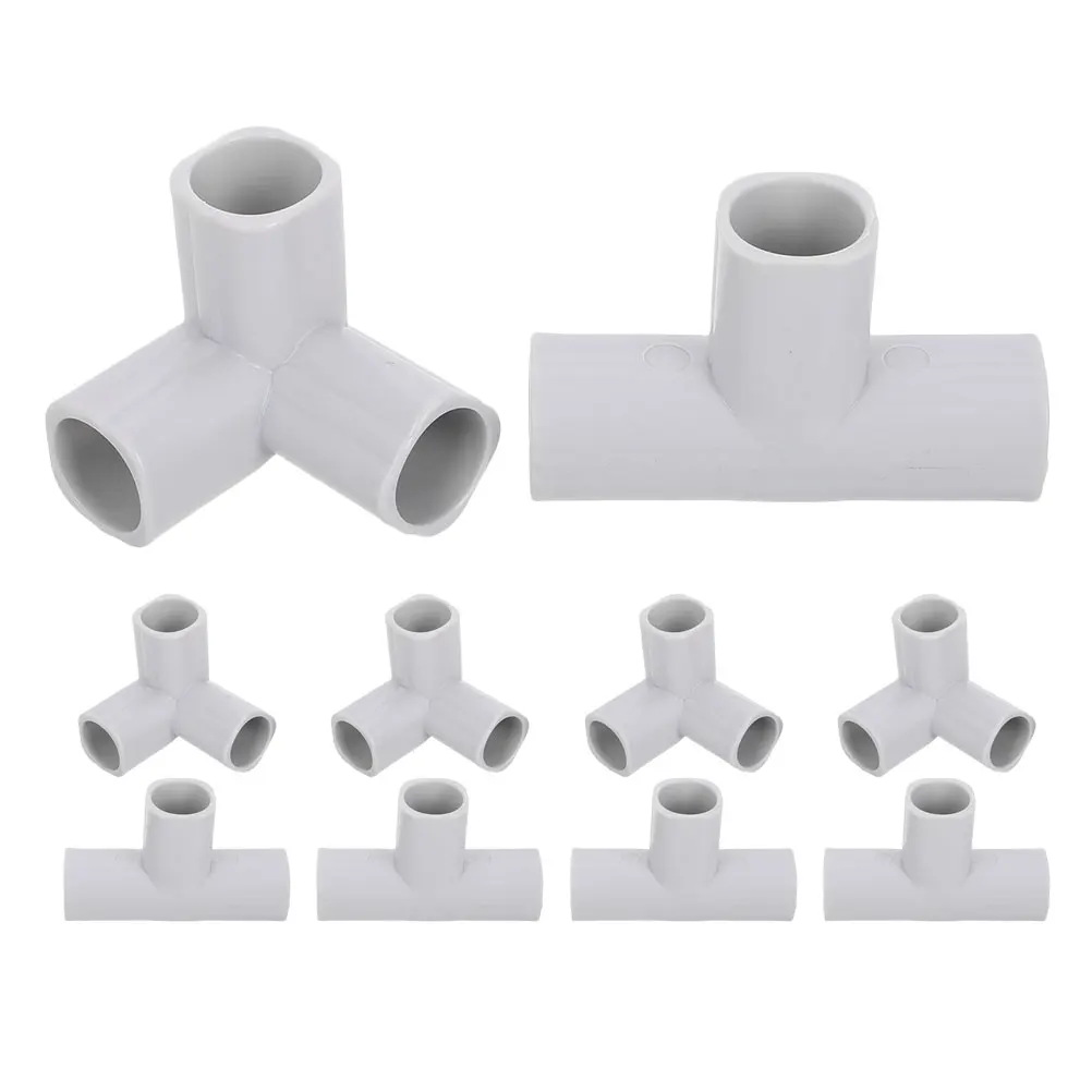

10pcs Connectors Sturdy Plastic Safety Joints Play Yards Playground Fence Parts Corner Elbow Fittings Replacement
