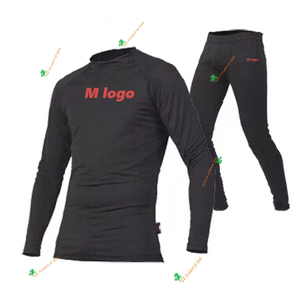 Motorcycle T shirt long sleeves Suit Cycling Racing Clothes Quick Drying Close-fitting Base Shirt Sweat Absorbent Cycling Pants