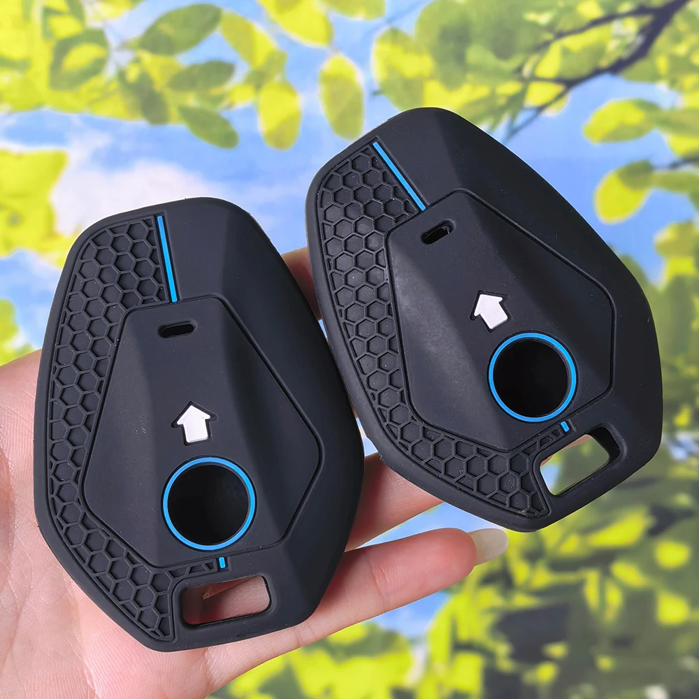 Stylish Honeycomb Texture Bike Remote Key Protective Case For BMW R1300GS R1300 Big GS 2025 R1250GS R1250 ADV Adventure