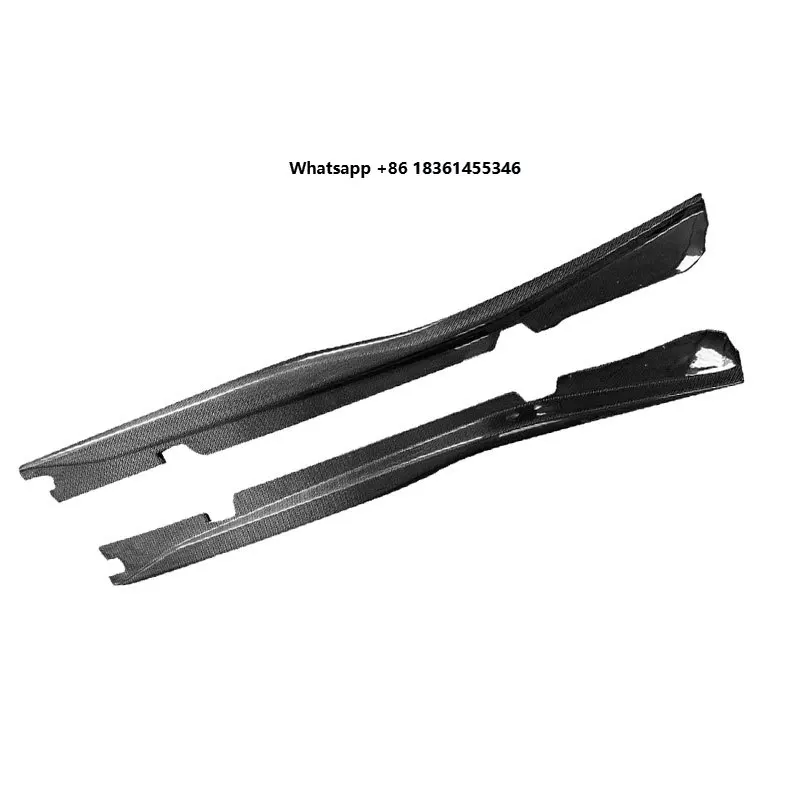 

For Corvette C7 Z06 2014-2019 Carbon Fiber Side Skirts, Splitter, Ducktail Spoiler, Side Wing Skirts, Styling Body Kit