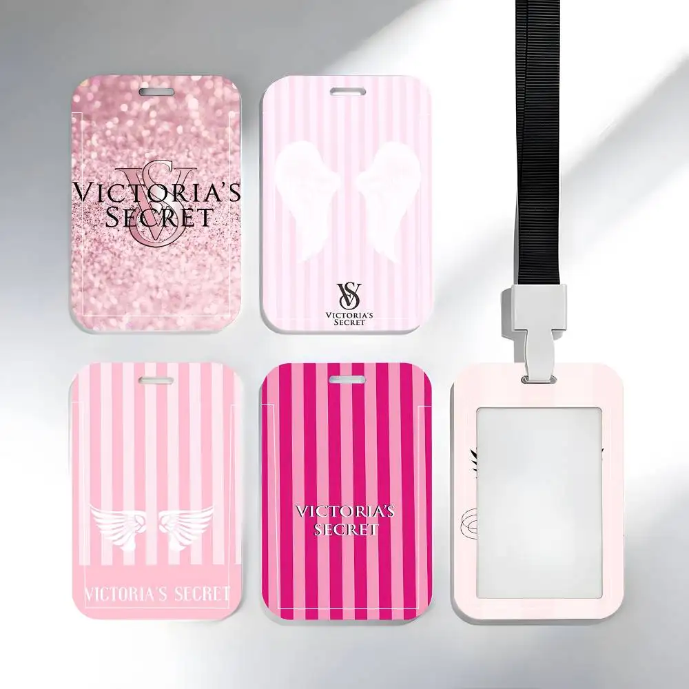 S-Secret-V-Victoria Lanyard Card Holders Student ID Card Holders Neckband Card Holders Access Control Accessories Gifts