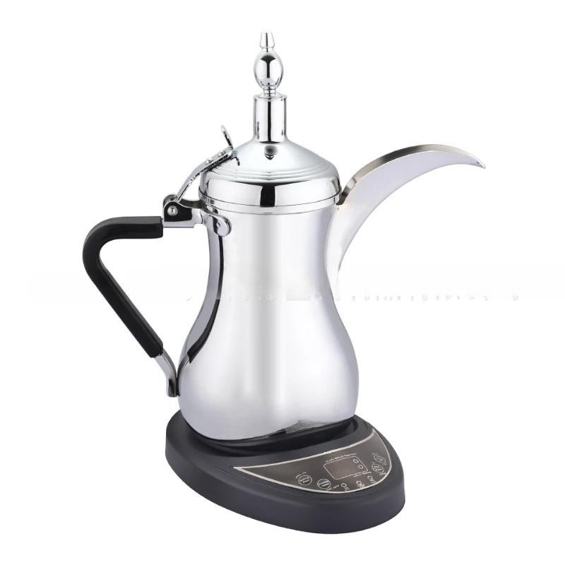 

Arabian coffee pot Middle Eastern teapot heating pot Stainless steel electric heating