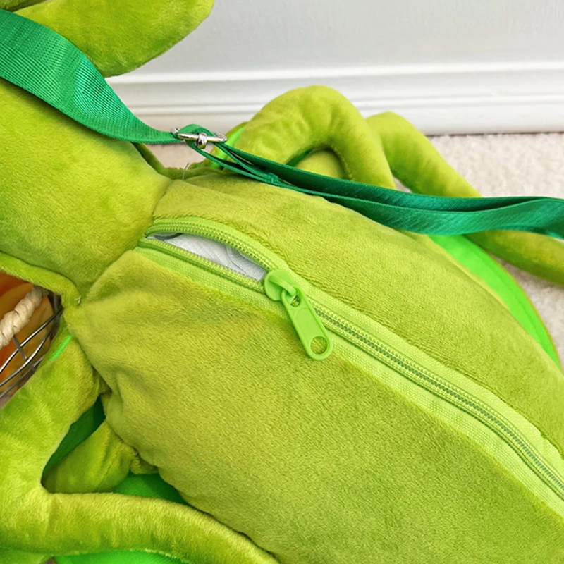 Simulation Mantis Plush Backpack Cute Animal Shaped Bag Daypack Personalized Gift Schoolbag Novelty Shoulder Bag Student Bag