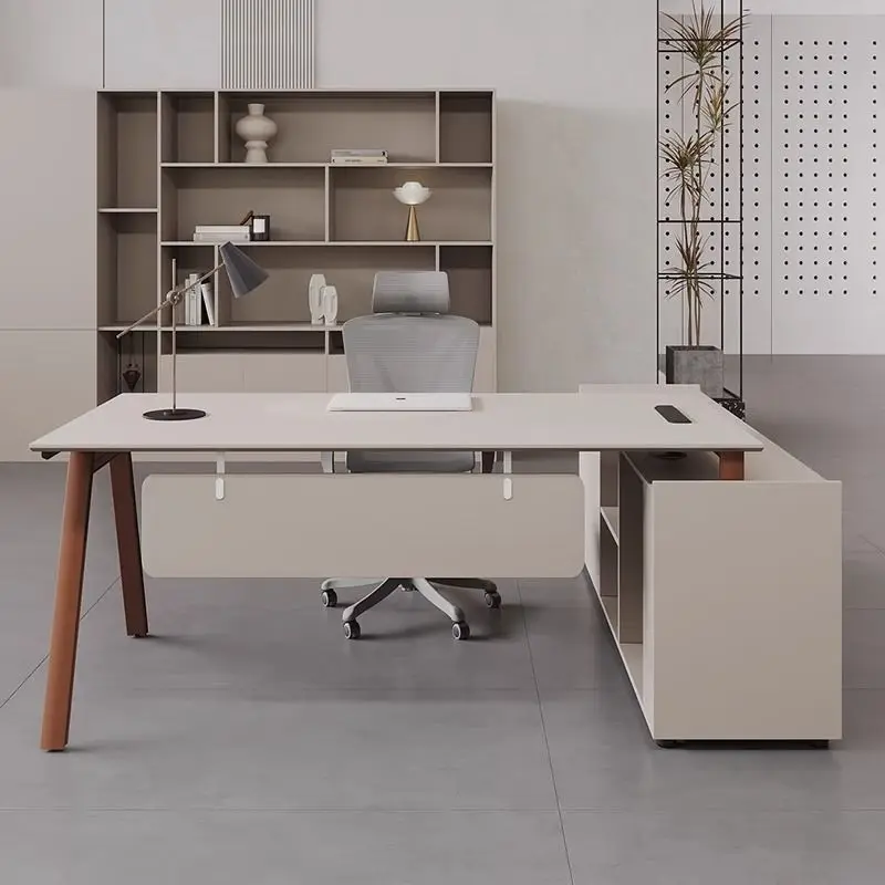 デラックスボスデスク シングルスーパーバイザー 大型クラス プレジデント マネージャー ボスオフィス オフィス家具