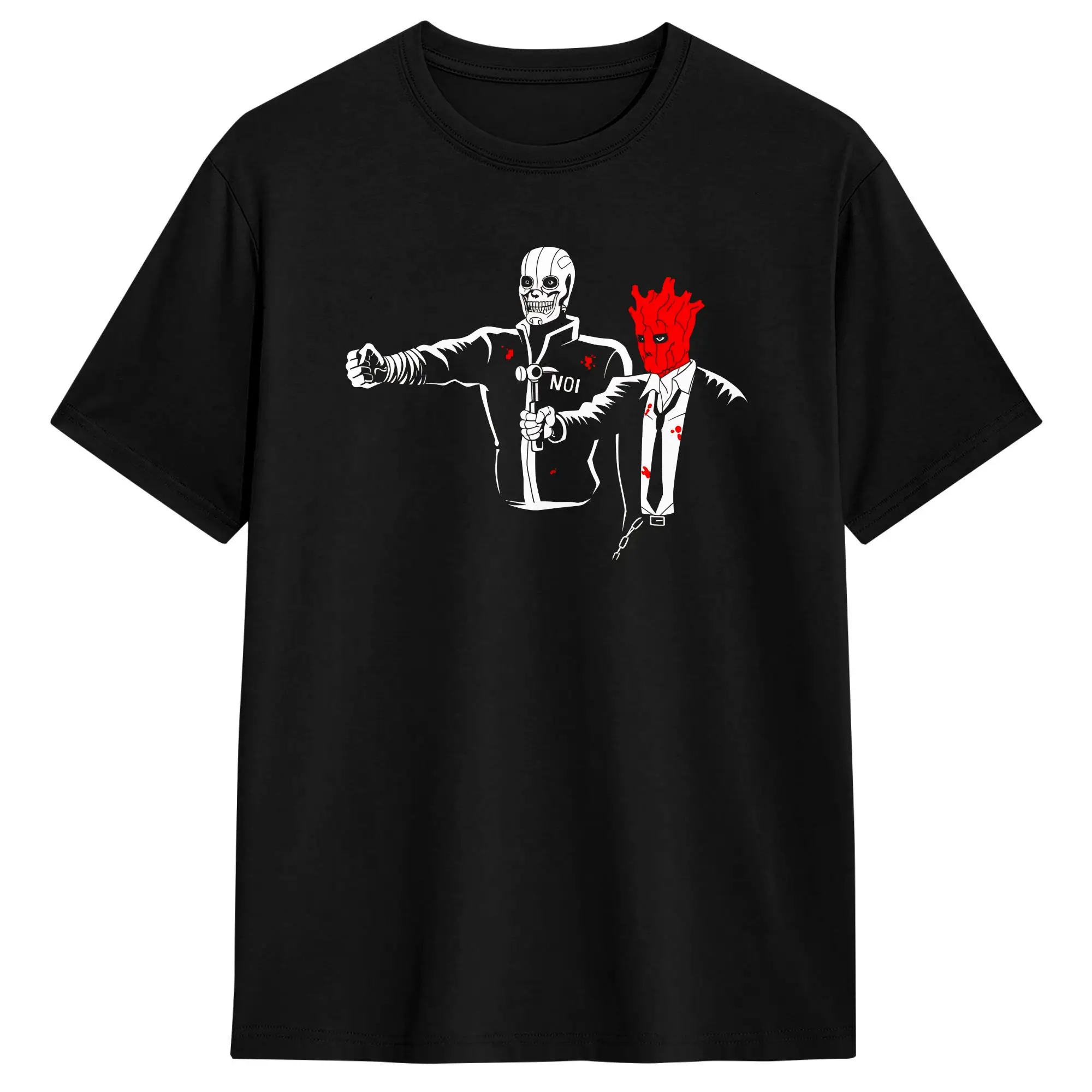 Dorohedoro The Cleaners Men's T Shirts  Casual Tee Shirt Short Sleeve O Neck T-Shirt Cotton 4XL 5XL 6XL Clothes