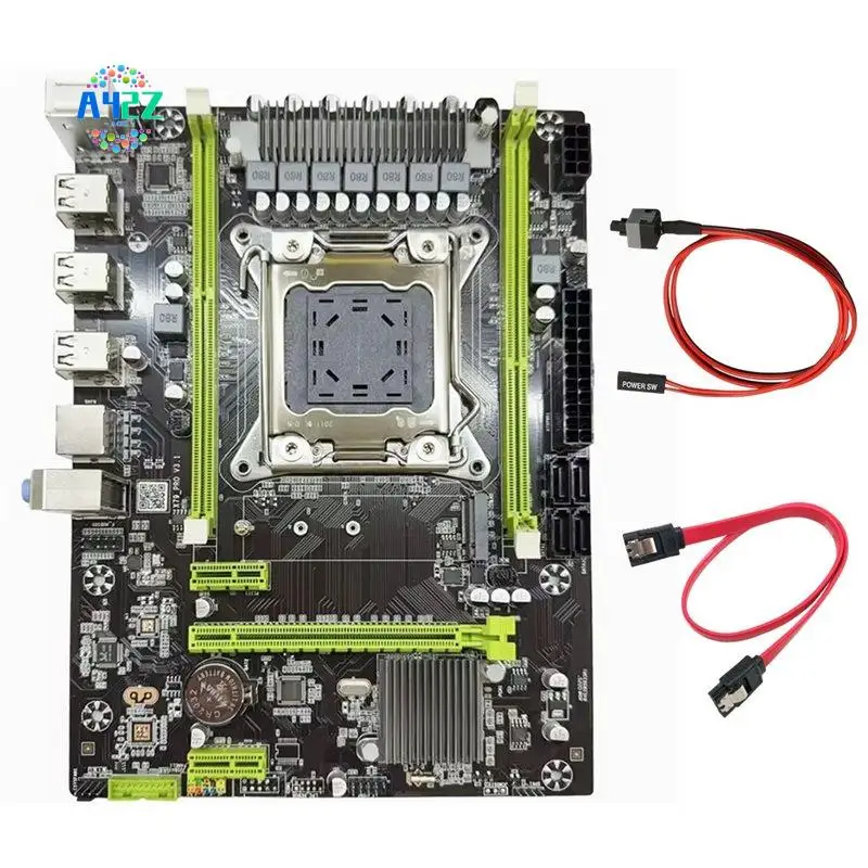 

A42Z-X79 Pro Desktop Motherboard DDR3 LGA 2011 Gigabit Network Card Support E5 V1 V2 E5-2650 V2 2680 2640 2670 CPU
