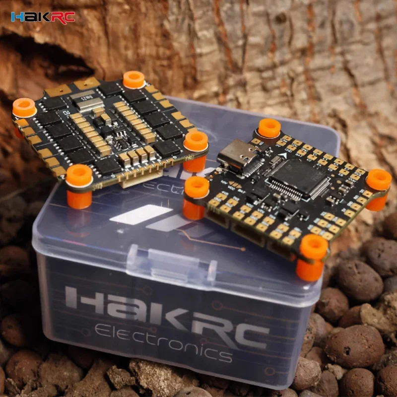 

HAKRC F7 V2 Контроллер полета Стек 8-бит/32 бит 55A/60A/65A 4в1 ESC 2-6S с Dshot300/600 для RC FPV Зубочистка Cinewhoop Drone