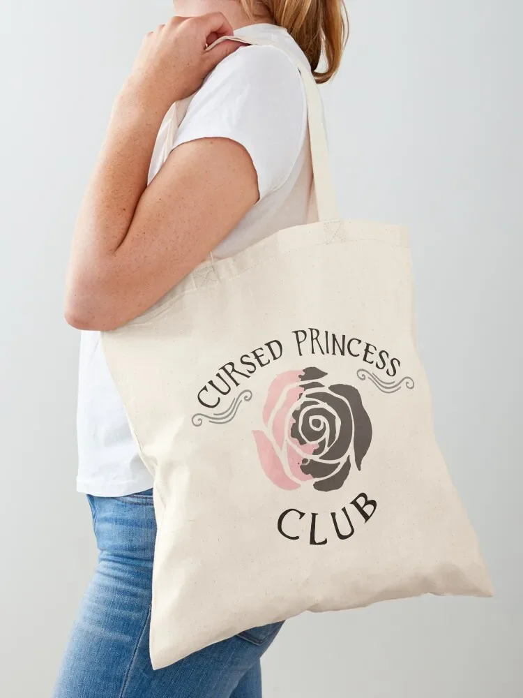 Cursed Princess Club Tote Bag tote bag woman hand bags eco pack
