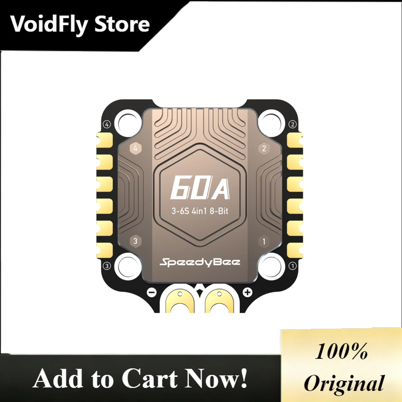 VoidFly SpeedyBee BLS 60A 30x30 4-in-1 ESC