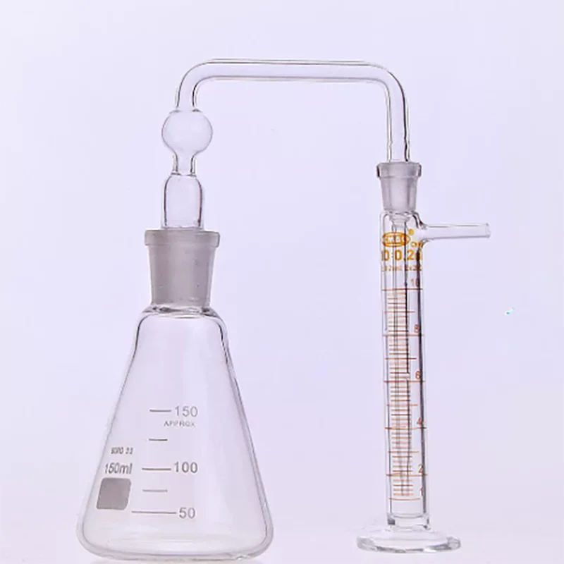 Glass silver salt method arsenic detector Arsenic hydrogen generator 100ml/150mL glass device for arsenic measurement