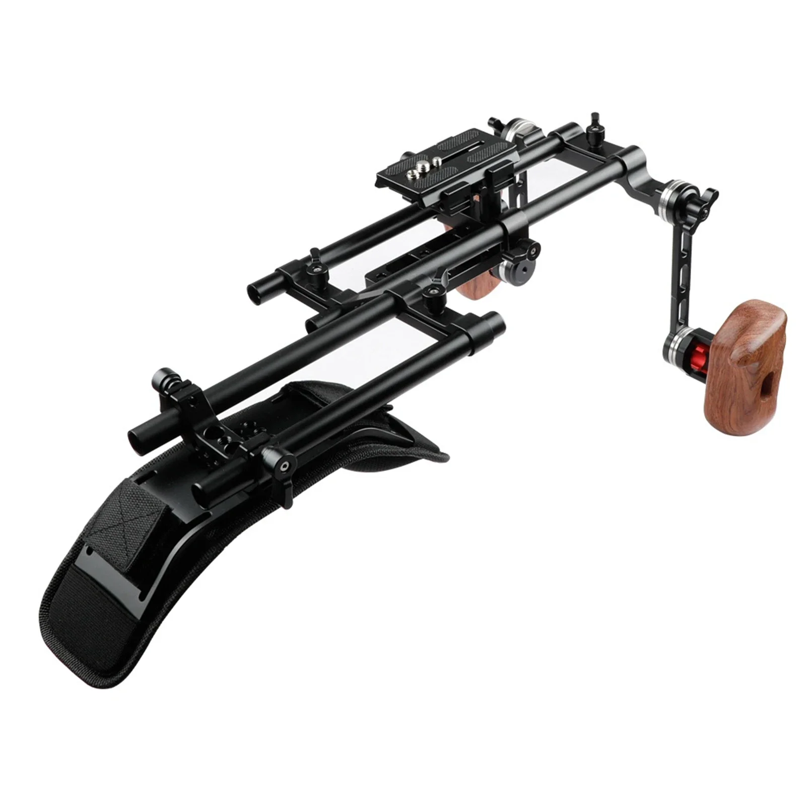 1 Set Shoulder Rig Mount HDSLR Camera ARRI Rosette Handgrip Pad 15mm Rod Clamp High Quality Camera Accessories