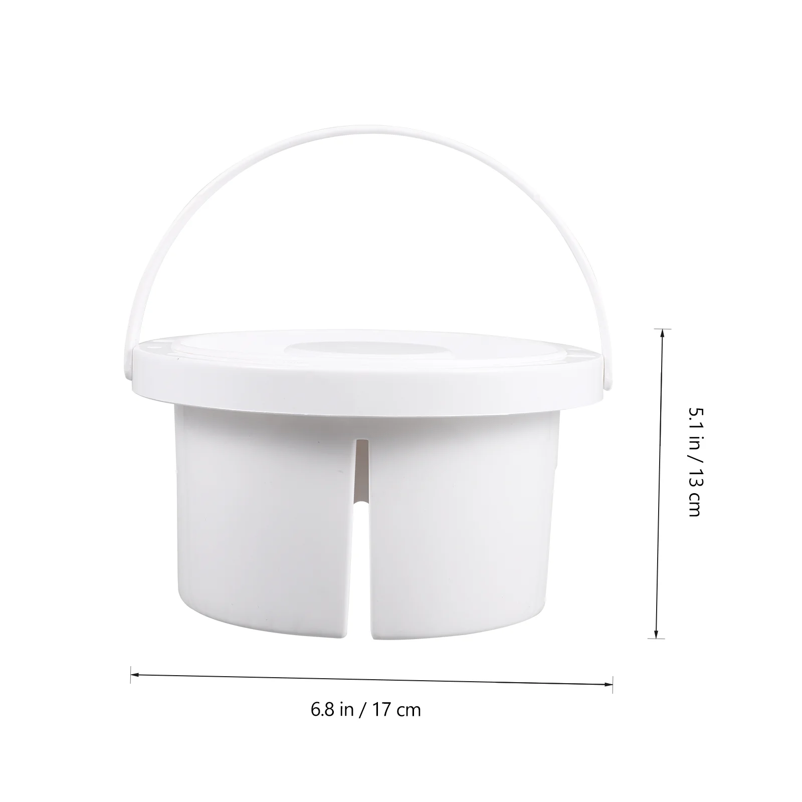 Pencil Holder Paint Brush Bucket for Oil Wash Barrel Mix Washing Container Painting Plastic Basin