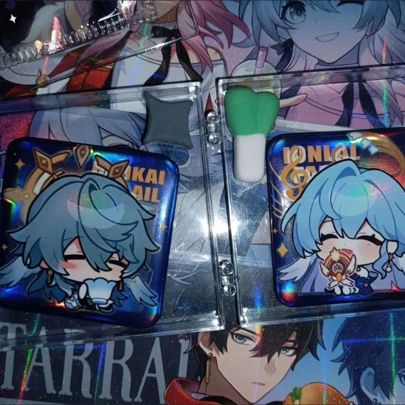 Game Honkai:Star Rail Square Sunday Robin Acrylic Figure Stand Model Plate DIY Desk Decor Standing Sign Ornaments For Fans Gifts