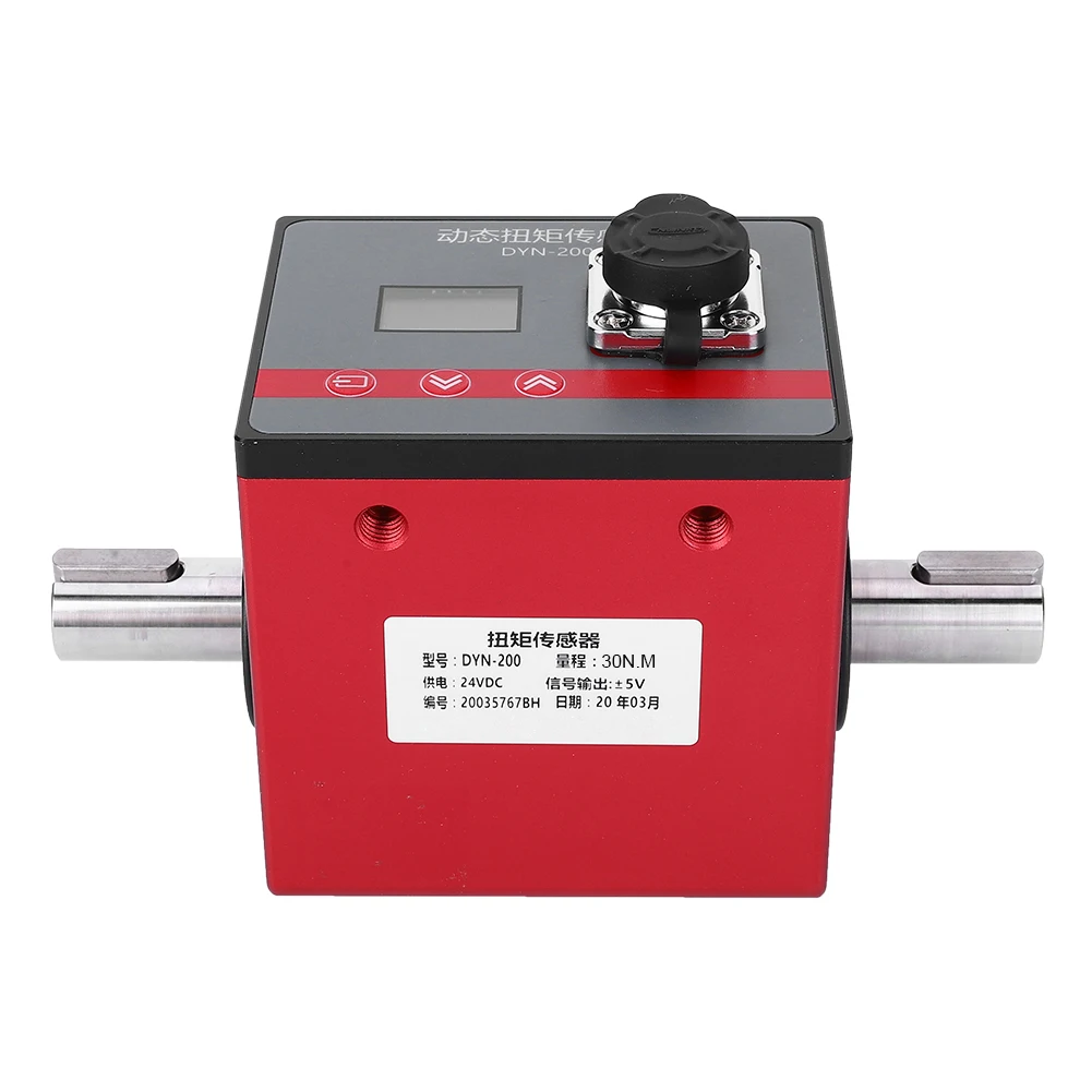 Dynamic Torsion Rotating Sensor Motor Speed Sensor DYN-200 30N.M Dynamic Torsion Sensor Motor Speed Meter Power Measuring Tester