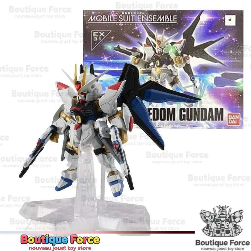 Bandai Gundam Modellbausatz ENSEMBLE MSE EX31 Strike Freedom Gunpla Anime Actionfigur Bausatz für Erwachsene und Kinder
