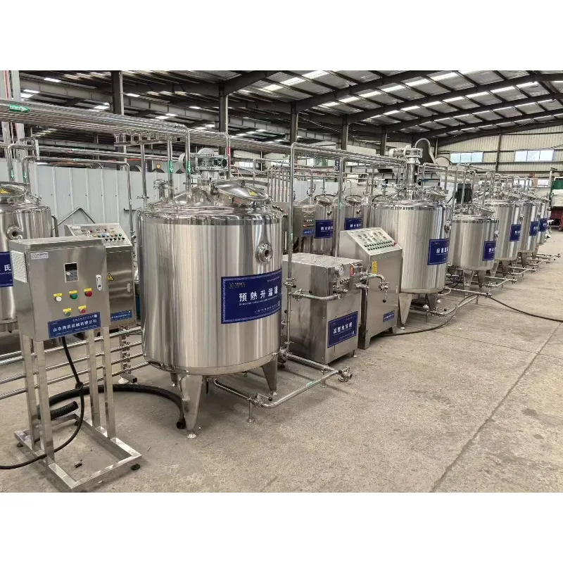 Small Scale Automatic Commercial Yogurt Production Line for Fresh Milk Processing