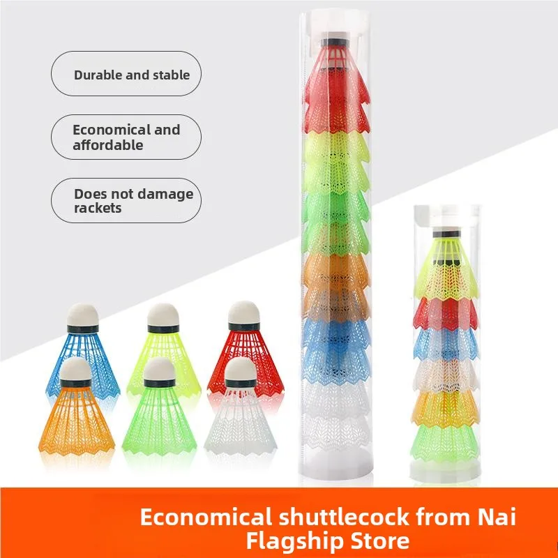 

2026 New Badminton Plastic Nylon Children's Model Durable Plastic Balls for Children's Entertainment Professional Grade