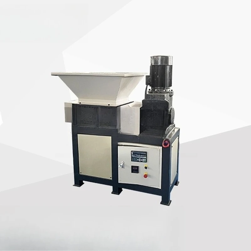 Small shredder metal wood plastic shredder metal waste paper computer hard disk disc shredding equipment