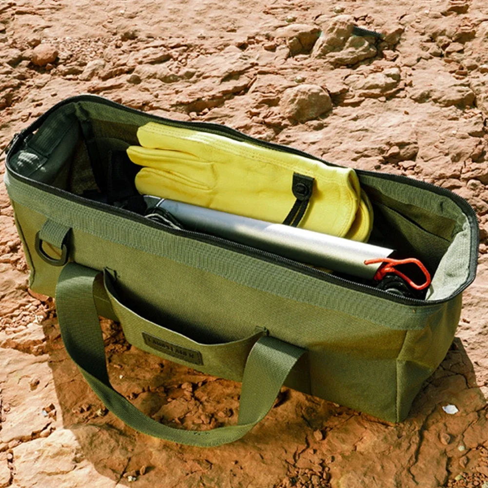 Ground Nail Hammer Handbag Wear Resistant Carrying Case Camping Hiking Waterproof Tent Pegs Accessories Organizer