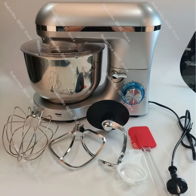 Multi-function Chef Machine 6.2L Capacity, Home Use Egg Beater and Dough Mixer, Compact Electric Baking and Mixing Appliance