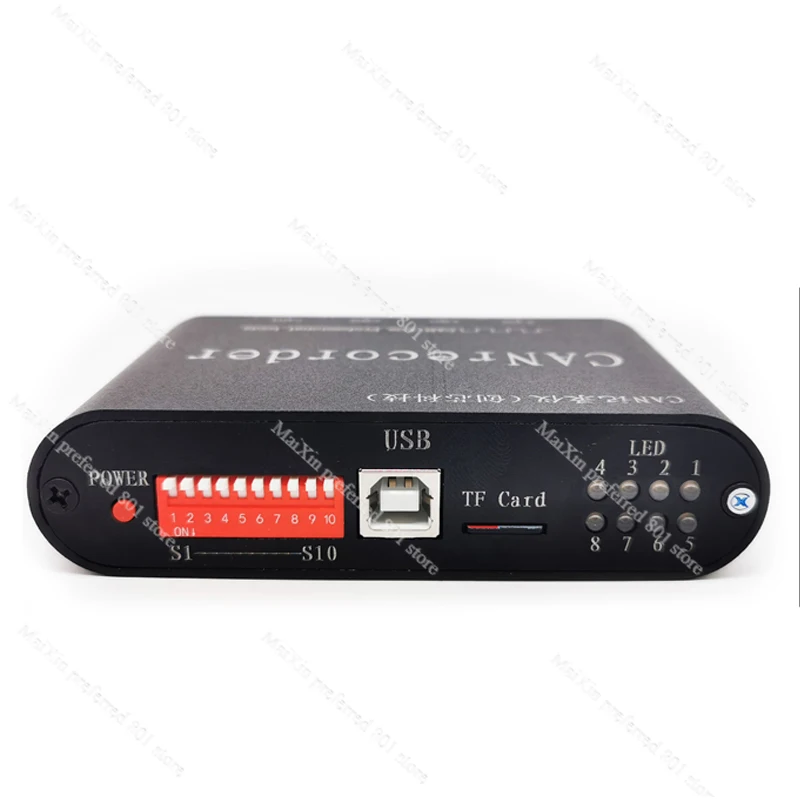 CAN Bus Data Logger Offline Recording Off-line Playback Relay Battery Powered SD Card Storage