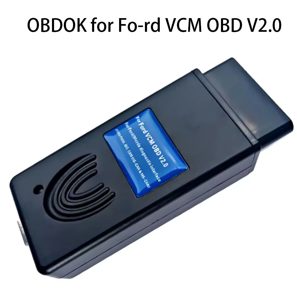 OBDOK V2.0 USB OBD2 Programmer For Fo-COM Fo-rd VCM Code Reader for Ford For Mazda Diagnostic Tool Support Windows 2000 XP
