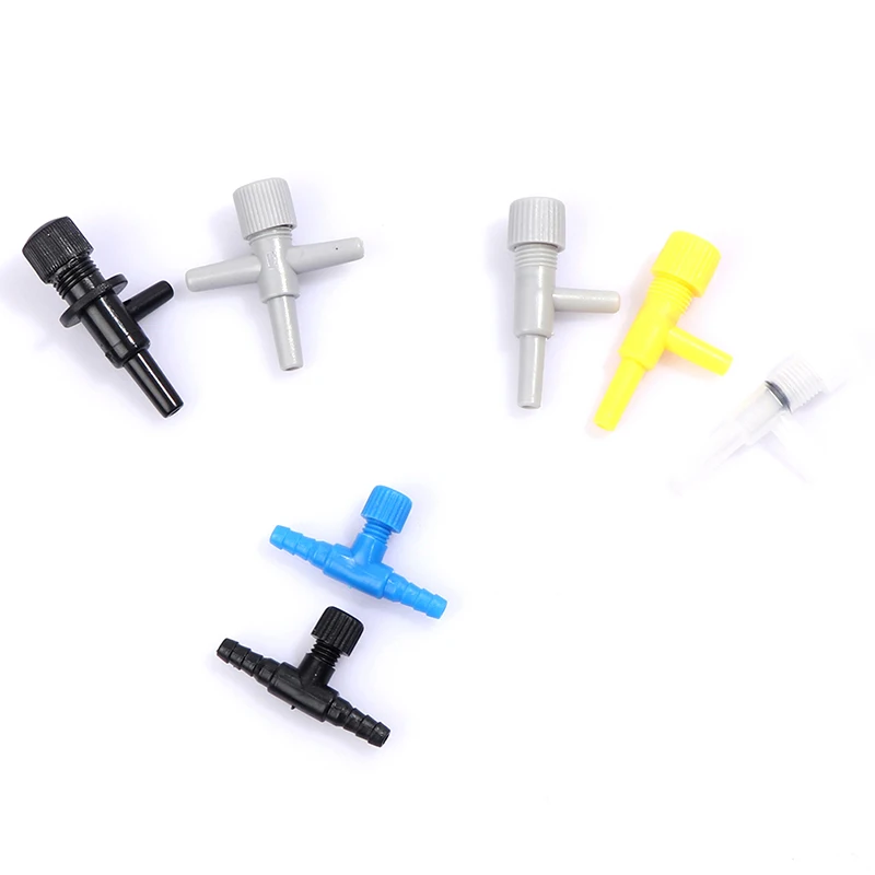 3/5/10Pcs Aquarium Air Flow Control Valve Fish Tank Air Regulator Hose Connector For 4/6mm CO2 Oxygen Tube Aquarium Accessories - Image 5