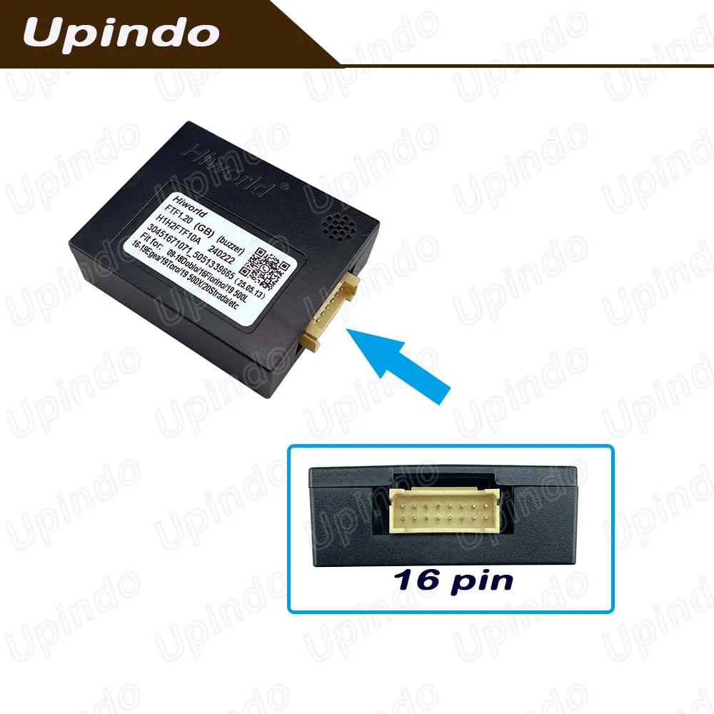 محول تسخير الأسلاك CAN-Bus من Fiat Egea Doblo 500L 500LD 2016 متوافق مع راديو Android