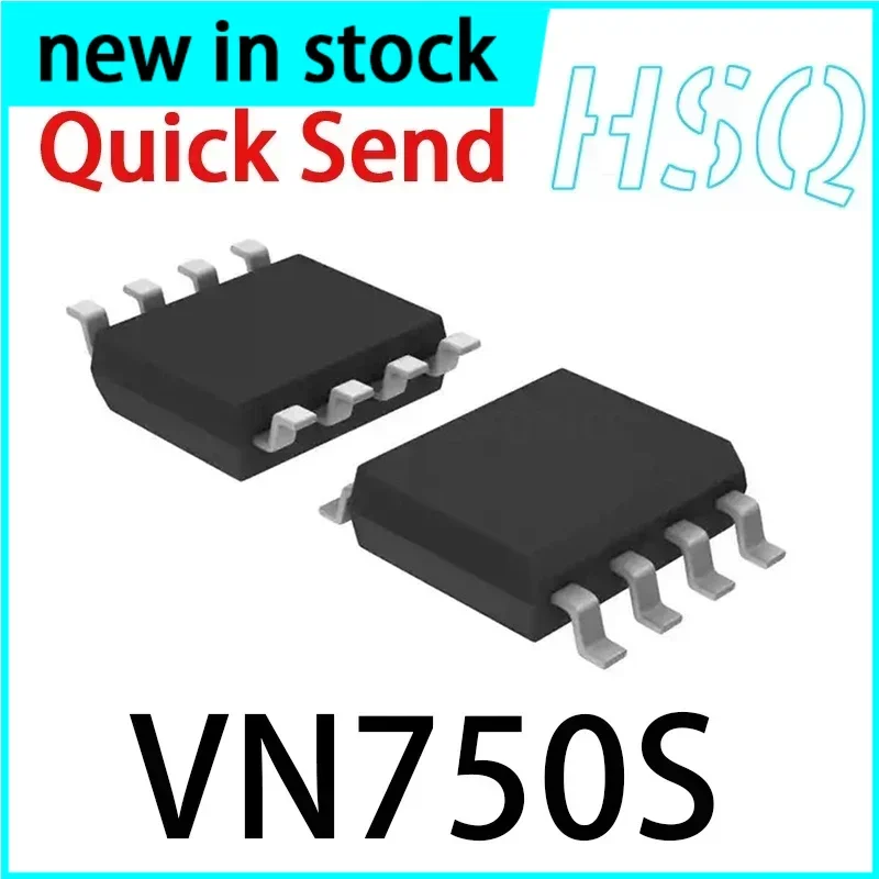 1PCS VN750S VN750 SOP8 NEW Variable Solenoid Valve Power Supply Chip for Air Conditioning Pump