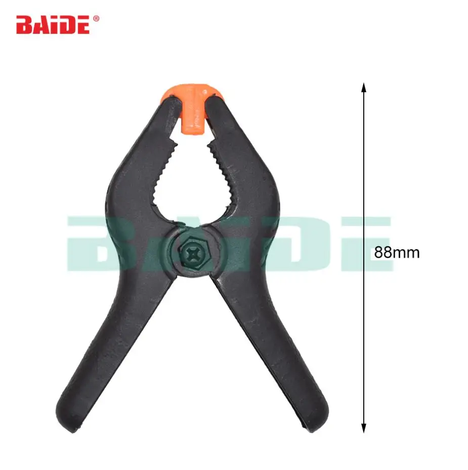 88mm Black Plastic Fastening Clamps for iPhone LCD Screen Clamp Repair Tool 100pcs/lot