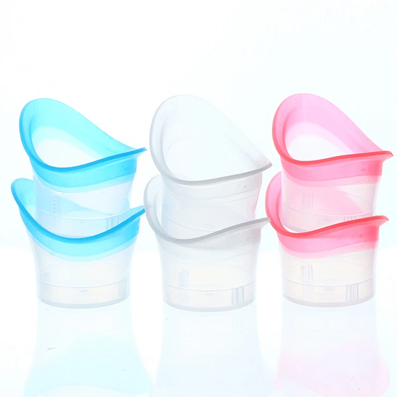 2pcs Eyewash Cup Silicone Resuable Soft Eye Bath Cup Eye Wash Cup