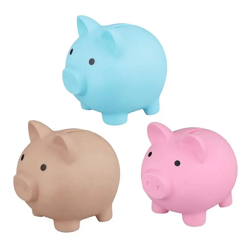 Anti-falling Children Piggy Bank Adorable Animal Pig Coin Cash Bank for Girls and Boys Practical Gifts for Birthday Baby Shower