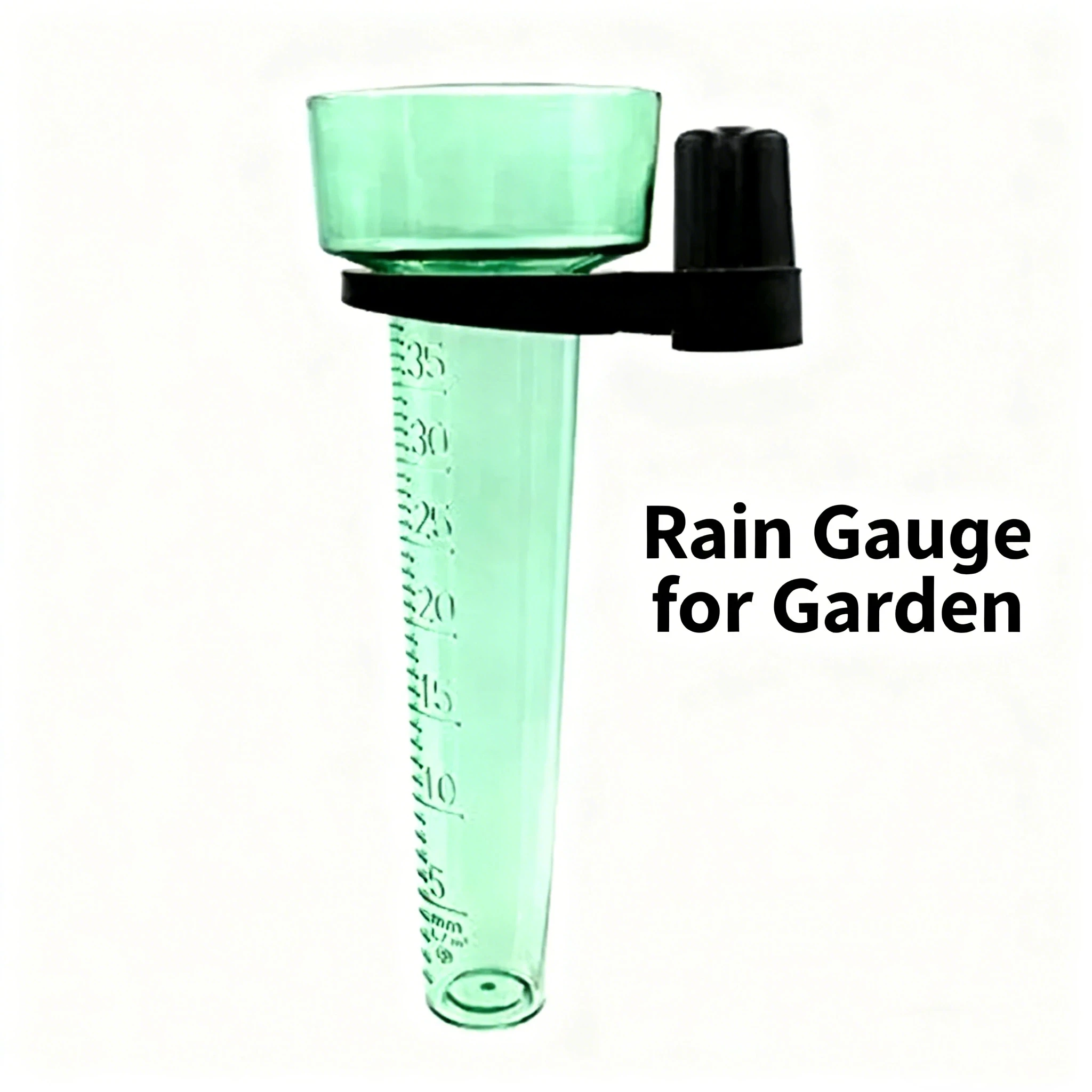Jauge de pluie en polystyrène 35mm, outil de mesure de l'eau de jardin extérieur