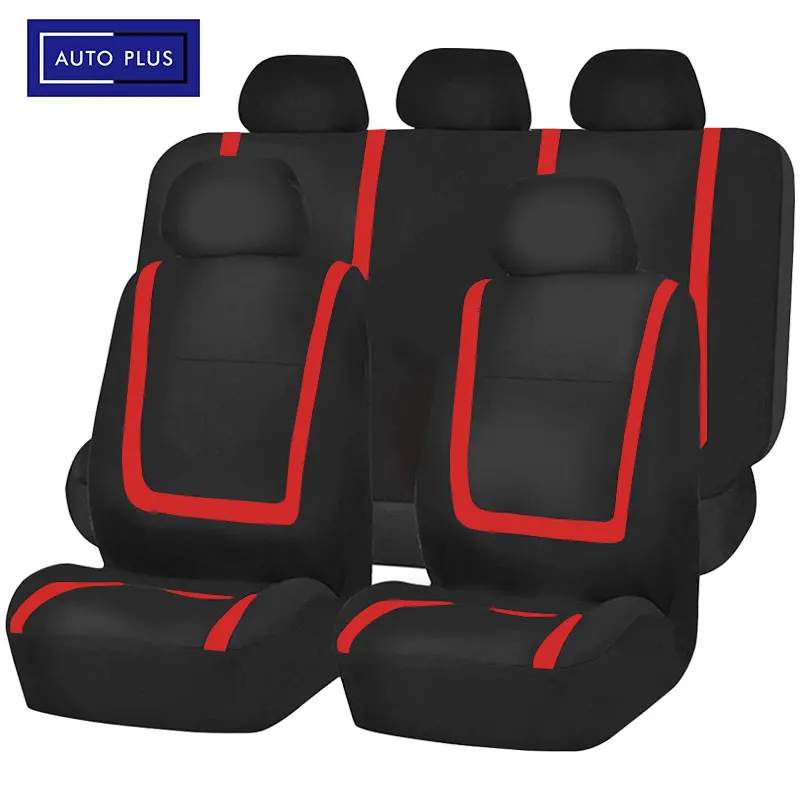 

Universal Size Polyester Fabric Car Seat Covers Car Accessories Interior Seat Cushion For Car Suitable For Most Car SUV Truck