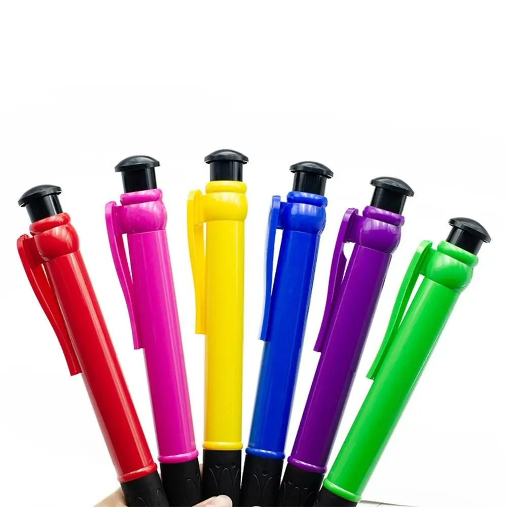 New Plastic Big Ballpoint Pen Large Novelty Toy Oversize Writting Pen Fun Gift Props Toys Huge Neutral Pen Stationery