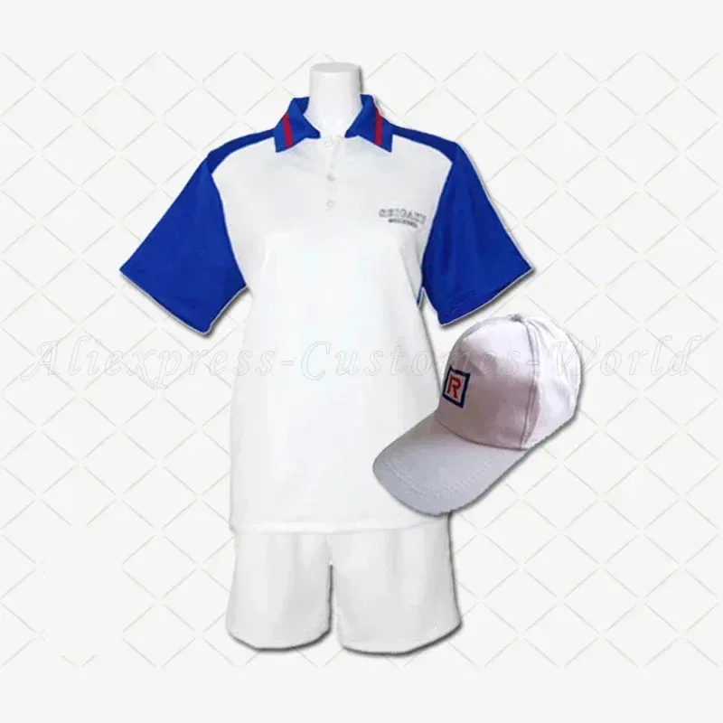 

DY20Anime Tennis Cosplay Ryoma Echizen Cosplay Costumes The Prince of School Sportswear Leisure Coat Pants Halloween For Women M