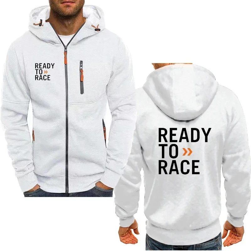 Spring Autumn Men Hoodies Ready To Race Print Hoody Women Sweatshirt Hip Hop Unisex Streetwear y2k Clothing Hombre