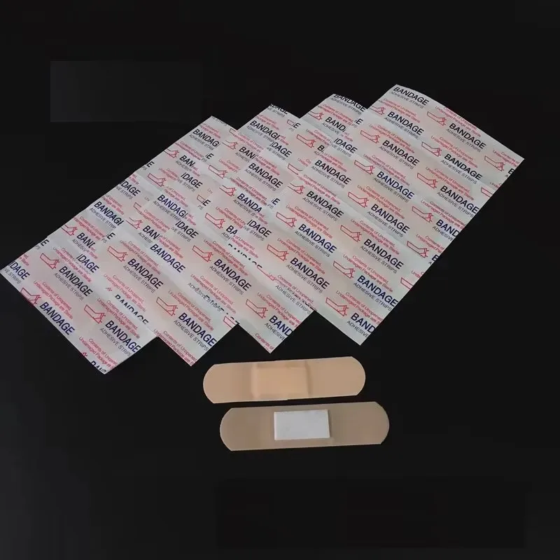 

100/300/500Pcs Band Aid, Waterproof Breathable Pad, Adhesive Plaster, Wound Hemostatic Bandage, Medical Gauze