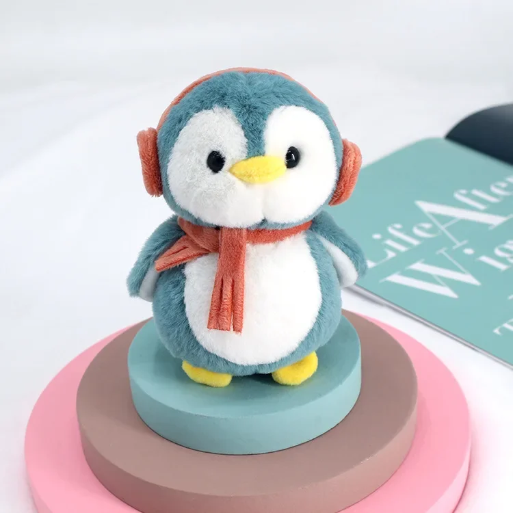 Cartoon Penguin Stuffed Animals Plush Soft Kawaii Key Chain Backpack Pendant Hobby Collectibles Creative Festival Gifts Kid