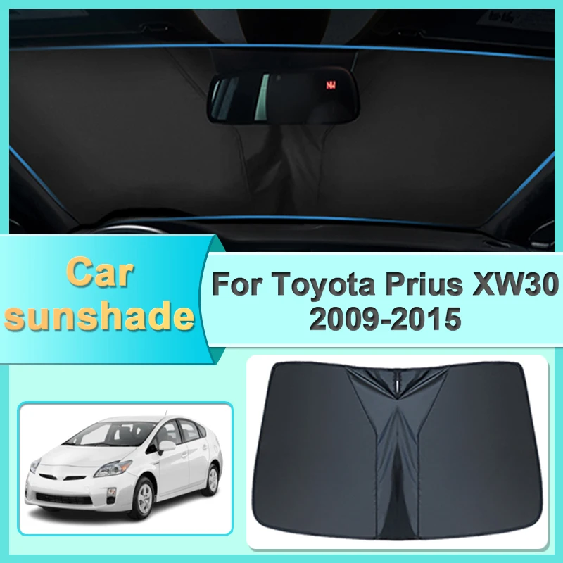 

Car Sunshade For Toyota Prius XW30 2009-2015 Full Cover Visor Window Sun Shades Anti-UV Window Privacy Auto Tools Accessories