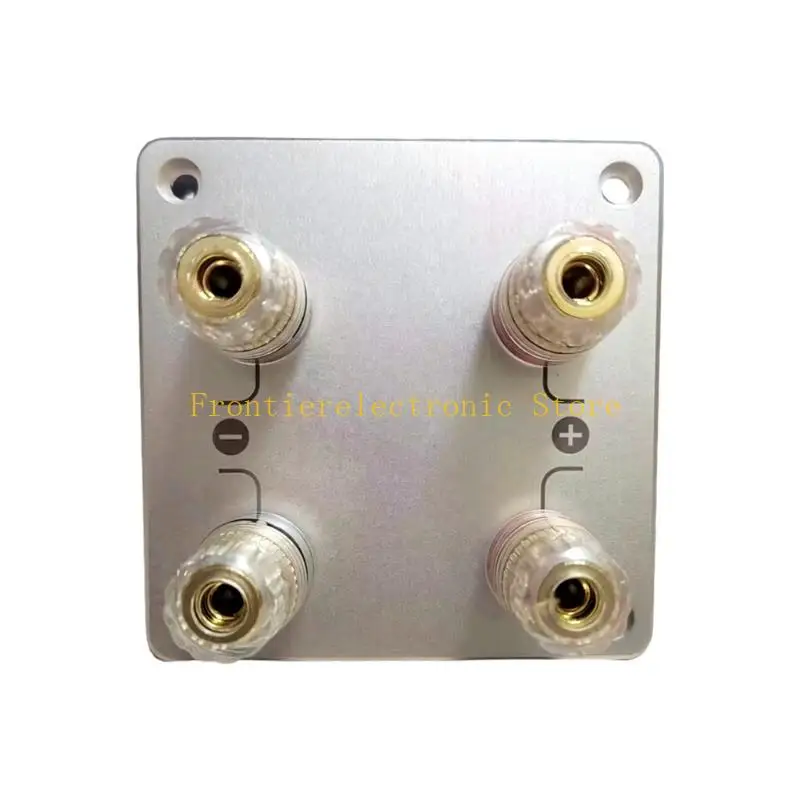 G8DB Binding Post Speaker Terminal Plate for Rear Panel Replacement, Aluminum Wiring Board for Cabinet Repair Service